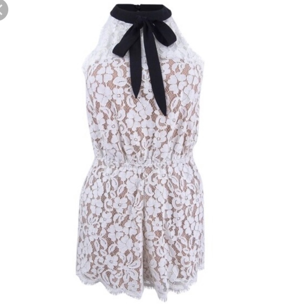Endless Rose lace romper